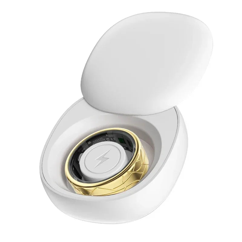Titan Smart Ring – Precision Health Tracking in a Bold Textured Design