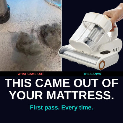 Sanva Mattress Vacuum - What Came Out of Your Mattress