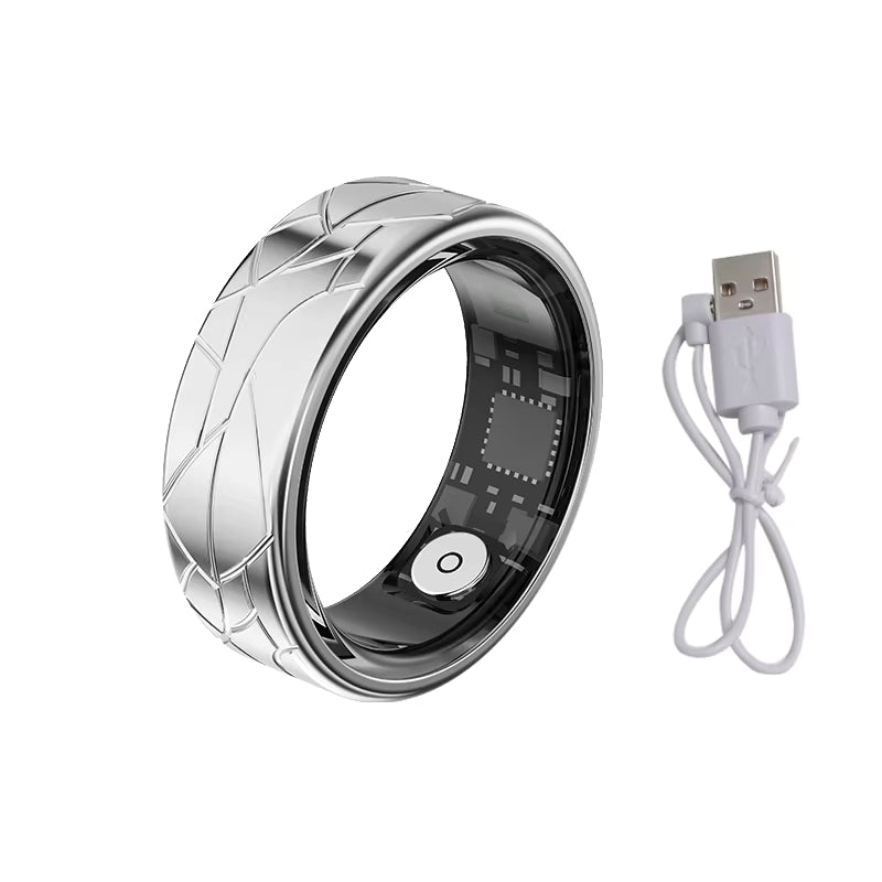 Titan Smart Ring – Precision Health Tracking in a Bold Textured Design