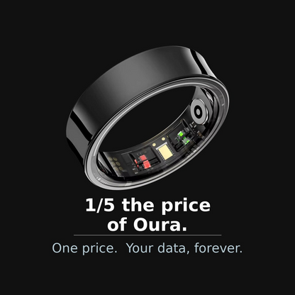 Sanva Smart Ring - Black